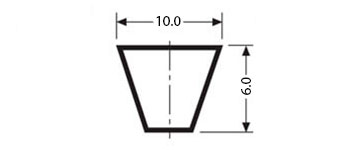 10 z - Клиновые ремни — POWERSPAN CL